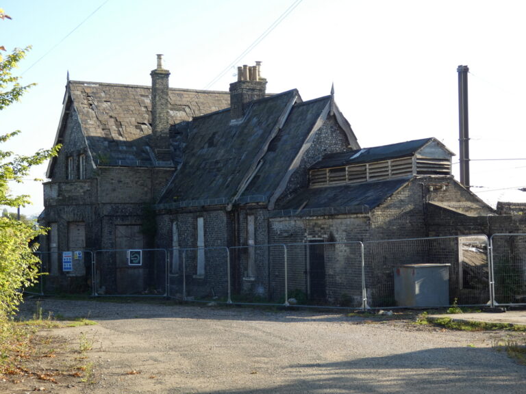 Trowse Station House - front view, 2025